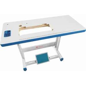 TABLE & STAND Colorful rubber protect table with white easy clean face + new design stand